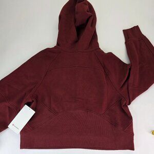 Lululemon Women's Oversized Scuba Half-Zip Hoodie, Rockwood M/L, NWT